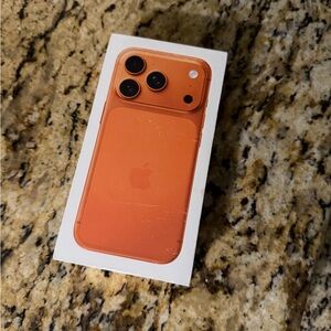 Apple iPhone in Bold Orange